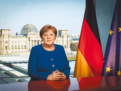 德国总理默克尔称 德面临二战以来最大挑战