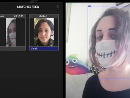 以色列AI公司 开发戴口罩的面容识别系统