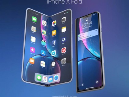 传苹果着手研发折叠iPhone 无浏海采用两块萤幕连接