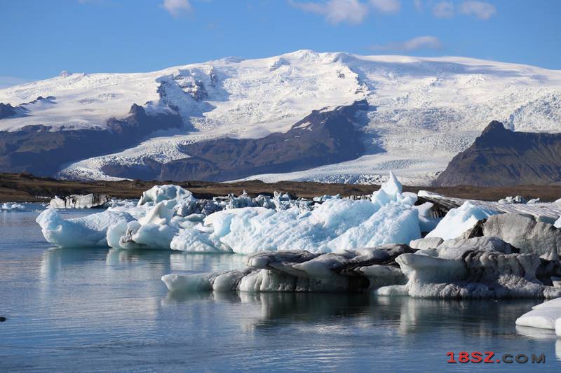 全球冰川融湖