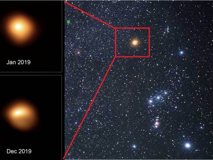 科学家重测红巨星参宿四 至少再发光10万年不爆炸