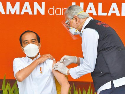 土耳其印尼等多国元首带头公开接种中国产新冠疫苗