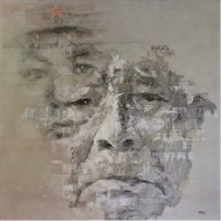 长征者-老红军池道生油画