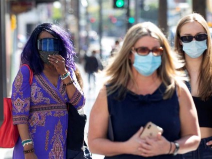 洛杉矶郡确诊病例激增 周末将恢复强制戴口罩