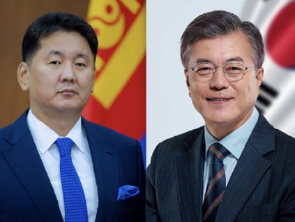 蒙韩两国共同宣布将两国关系提升为战略伙伴关系