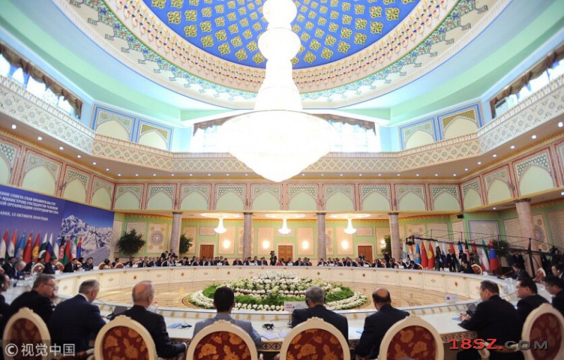 上海合作组织峰会9月17日在塔吉克斯坦首都杜尚别闭幕