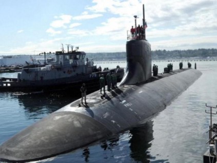 美国核潜艇康涅狄格号 亚太水域撞不明物体受损