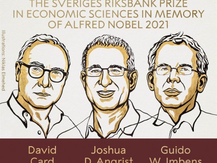 诺贝尔经济学奖由3美学者共享 靠自然实验解答社会重要问题