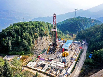 中国首座大型页岩气田新增探明储量超千亿立方米