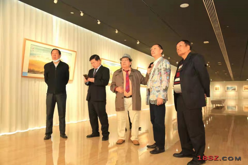 谢鼎铭艺术馆中国画作品展在深圳开幕