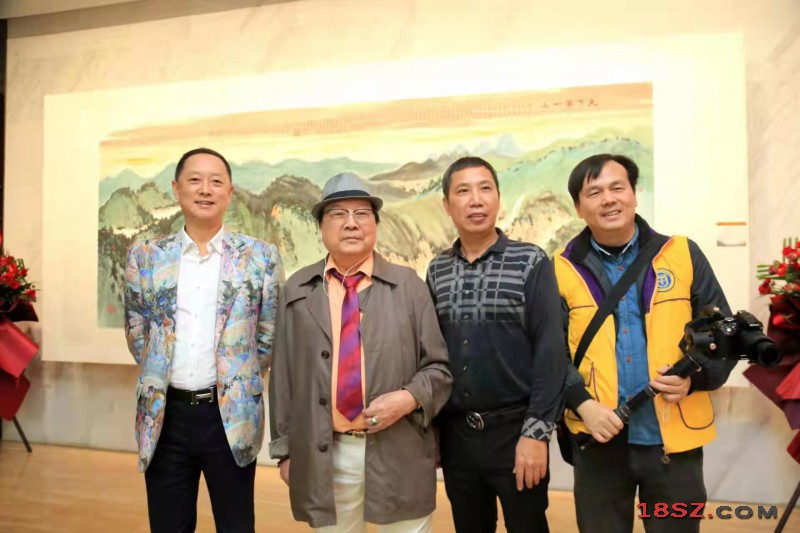 谢鼎铭艺术馆中国画作品展在深圳开幕