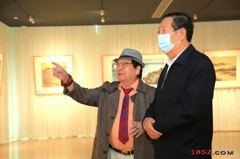 谢鼎铭艺术馆中国画作品展在深圳开幕