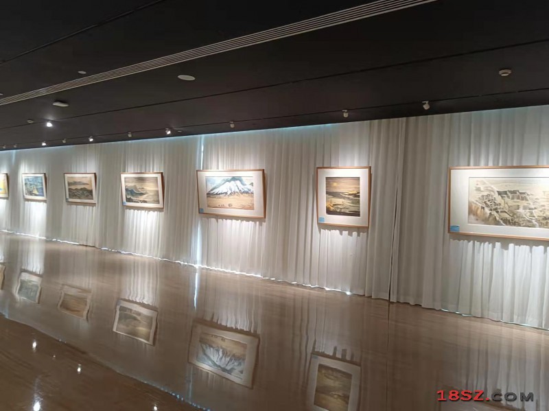 谢鼎铭艺术馆中国画作品展在深圳开幕