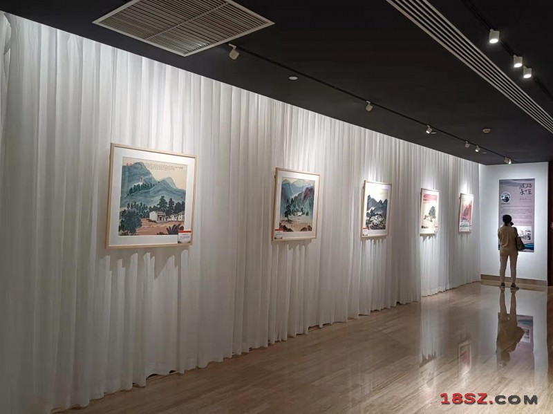 谢鼎铭艺术馆中国画作品展在深圳开幕