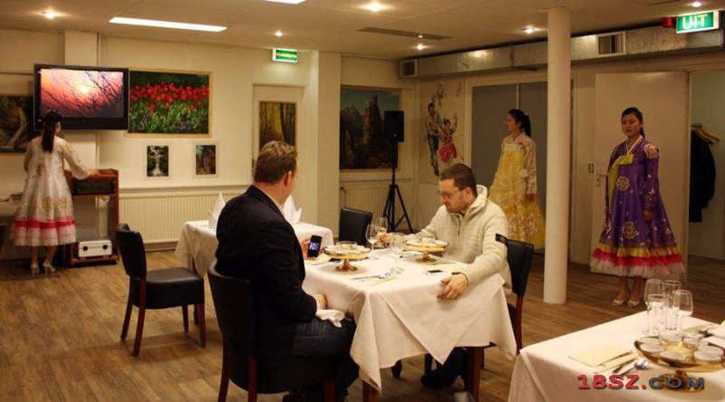 欧洲华人开设韩国餐厅