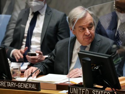联合国秘书长对安理会一致呼吁在乌实现和平表示欢迎
