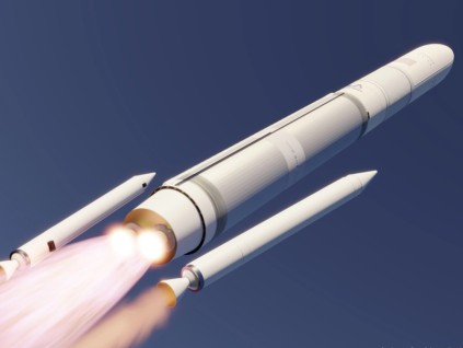 蓝色起源BE-4火箭引擎交付 民间太空竞赛终於开始