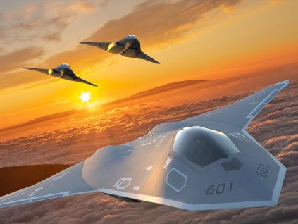六代战机和F35搭配千架先进无人机 美首曝空战未来式
