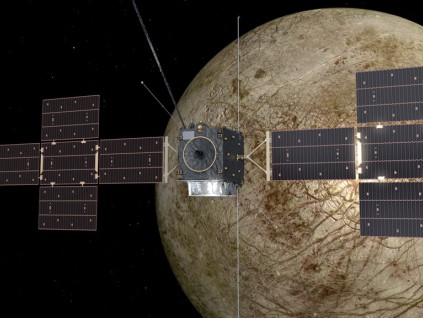 欧洲木星冰月探测器 关键雷达天线卡住 正在设法解决