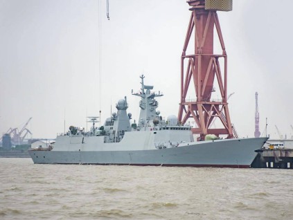 中方已交付完四艘054A护卫舰给巴基斯坦海军