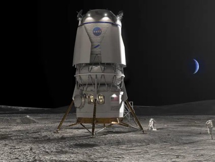 NASA指定贝佐斯的蓝色起源太空公司 建造新登月小艇