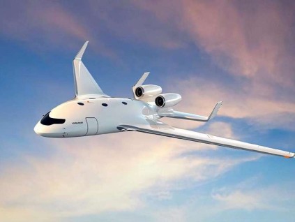 庞巴迪航天提出Ecojet混合翼飞机 外型优美也省油