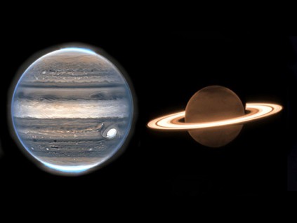 韦伯望远镜拍摄木星土星天主与海王 呈现完全不同的样貌