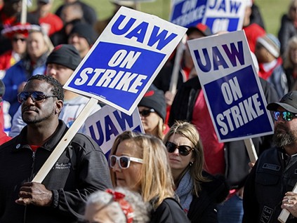 经济日报社论：罢工浪潮愈来愈大 凸显美国再工业化困境