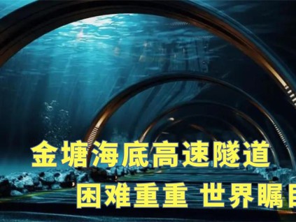 领先英法日又一个世界第一 中国将建成全球最长海底高铁隧道