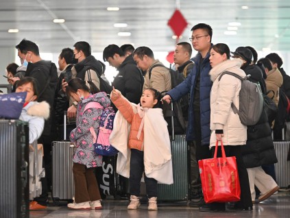 今年春运客流将创历史新高 预计跨区域流动达90亿人次