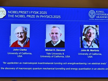2025诺贝尔物理奖揭晓 英美3学者电路量子力学成果共享殊荣