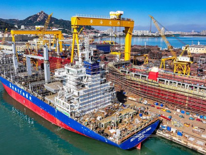 中国造船业去年三大指标连续16年保持世界第一