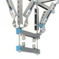 抗震支架 风管防震支吊架 综合管廊支架